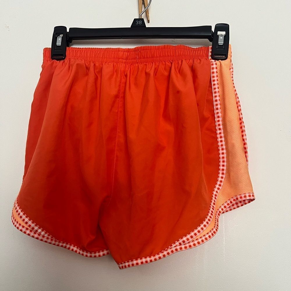 Nike Women's Vibrant Orange Athletic Shorts - Picture 4 of 4